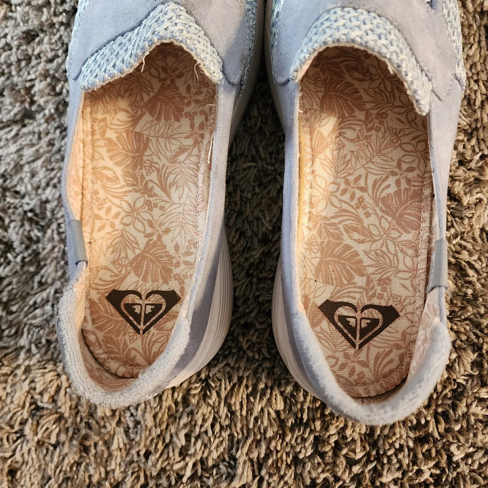 Roxy Shielahh Slip-on Platform Shoes. EUC.